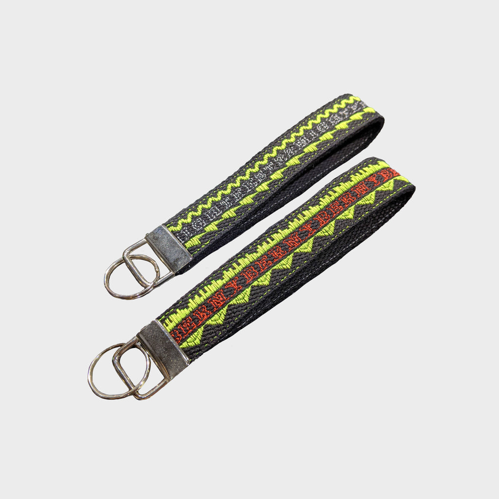 Key Fob with Neon Threads